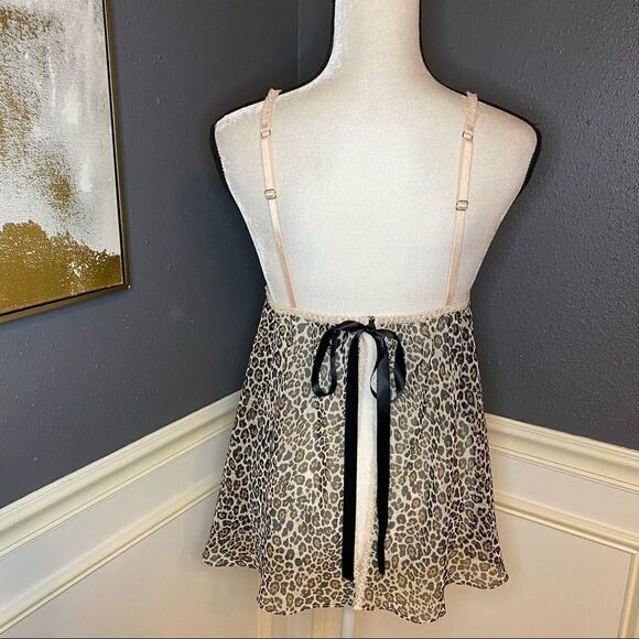 Victoria’s Secret leopard lace lined nightie - Picture 6 of 10
